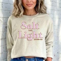 Salt and Light Matthew 5:13 | Radiant Faith Sweatshirt - Luckets.com