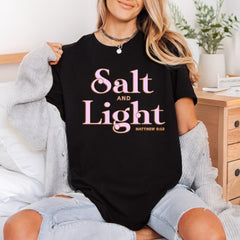 Salt Light Matthew Faith-based Christian Faith Ready to Press DTF Transfer for Dtf