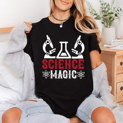 Science Magic Retro Diy Teacher Ready to Press DTF Transfer for Dtf