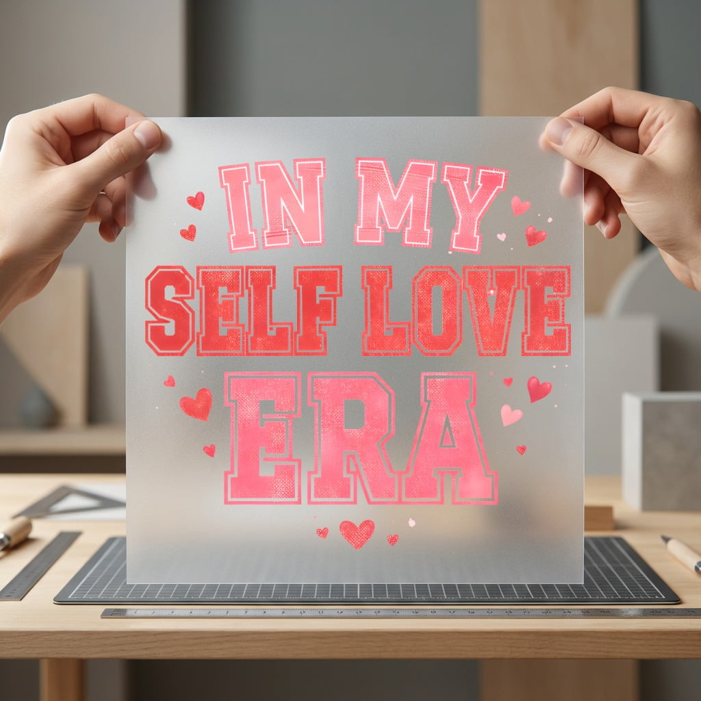 Self Love Era Retro Valentine Retro Ready to Press DTF Transfer for Dtf