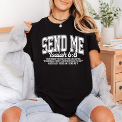 Send Isaiah Retro Religious Christian Faith Ready to Press DTF Transfer for Dtf