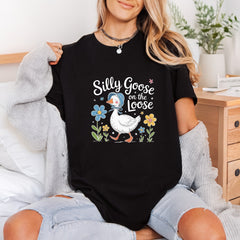 Silly Goose Loose Diy Home & Cozy Vibes Collection Cute Animals Kids Collection Ready to Press DTF Transfer for Dtf