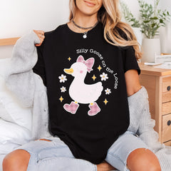 Silly Goose Loose Kawaii Aesthetic Pet Ready to Press DTF Transfer for Dtf