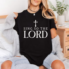 Sing Lord Christian Diy Christian Faith Ready to Press DTF Transfer for Dtf