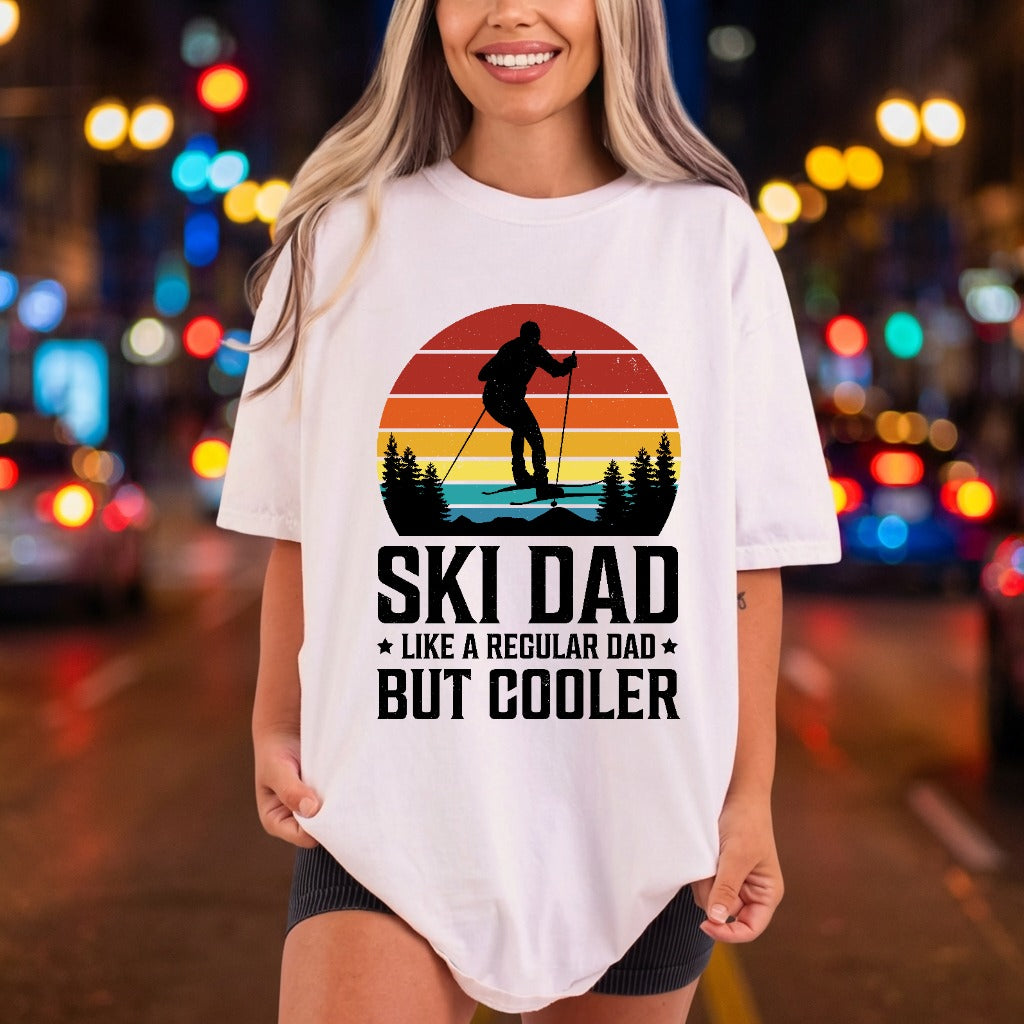 Ski Dad Like Regular Winter Dad Ready to Press DTF Transfer for Dtf