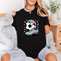 Soccer Ball Cleat Pastel Fitness Ready to Press DTF Transfer for Dtf