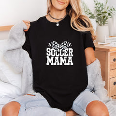 Soccer Mama Bow Sport Mom Fitness Ready to Press DTF Transfer for Dtf