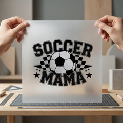 Soccer Mama Sports Mom Mom Vintage Ready to Press DTF Transfer for Dtf