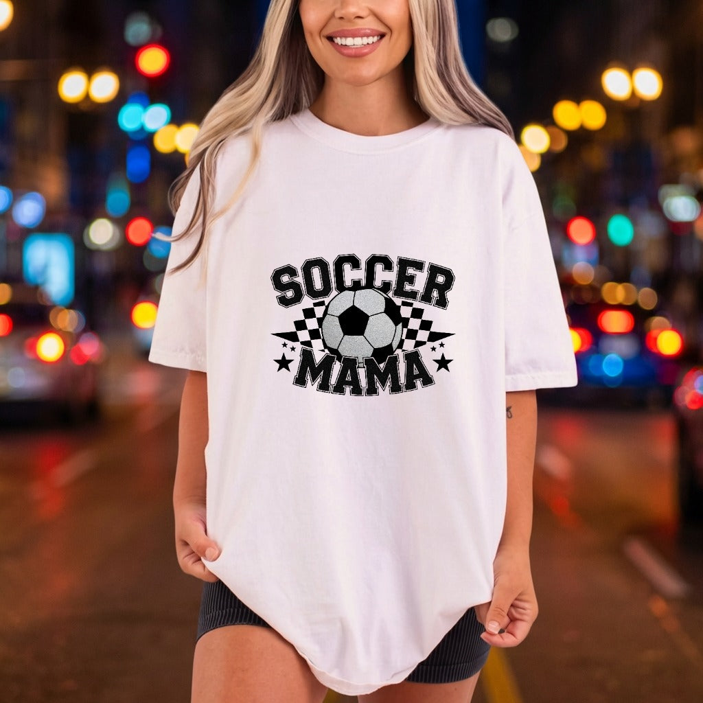 Soccer Mama Sports Mom Mom Vintage Ready to Press DTF Transfer for Dtf