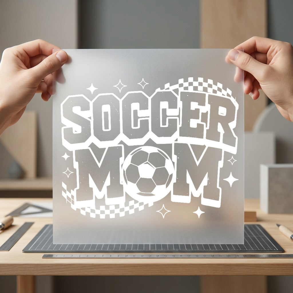 Soccer Mom Retro Diy Mom Vintage Ready to Press DTF Transfer for Dtf
