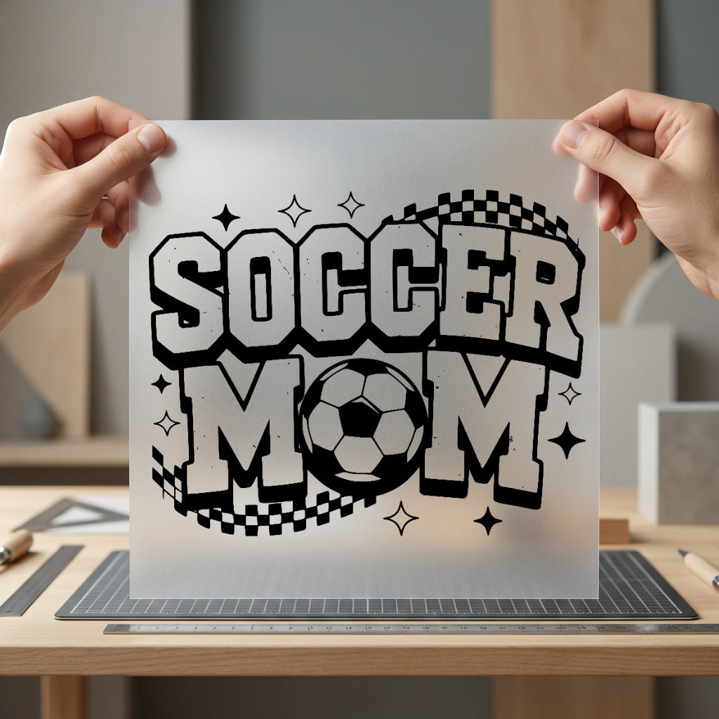 Soccer Mom Retro Diy Mom Vintage Ready to Press DTF Transfer for Dtf