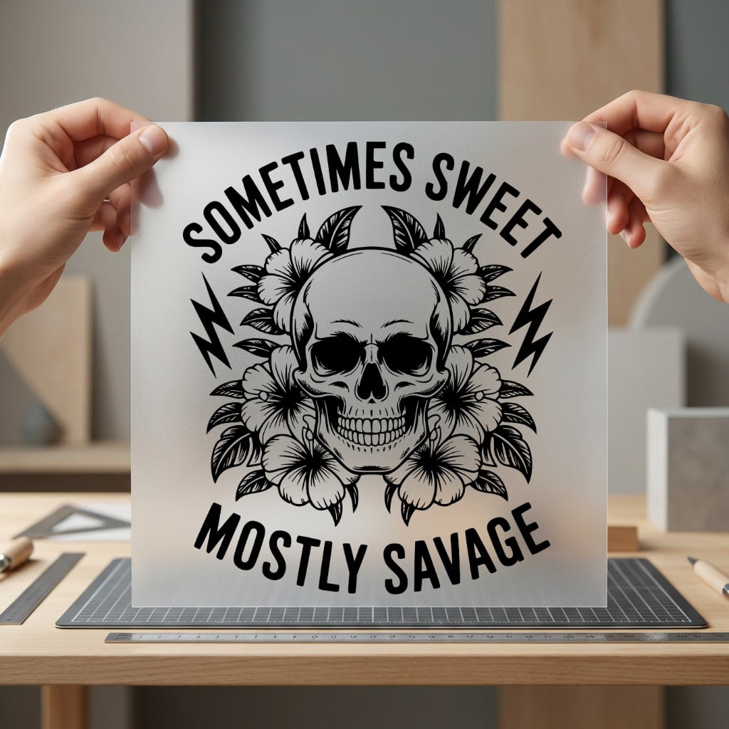 Sometimes Sweet Mostly Savage Vintage Retro Ready to Press DTF Transfer for Dtf