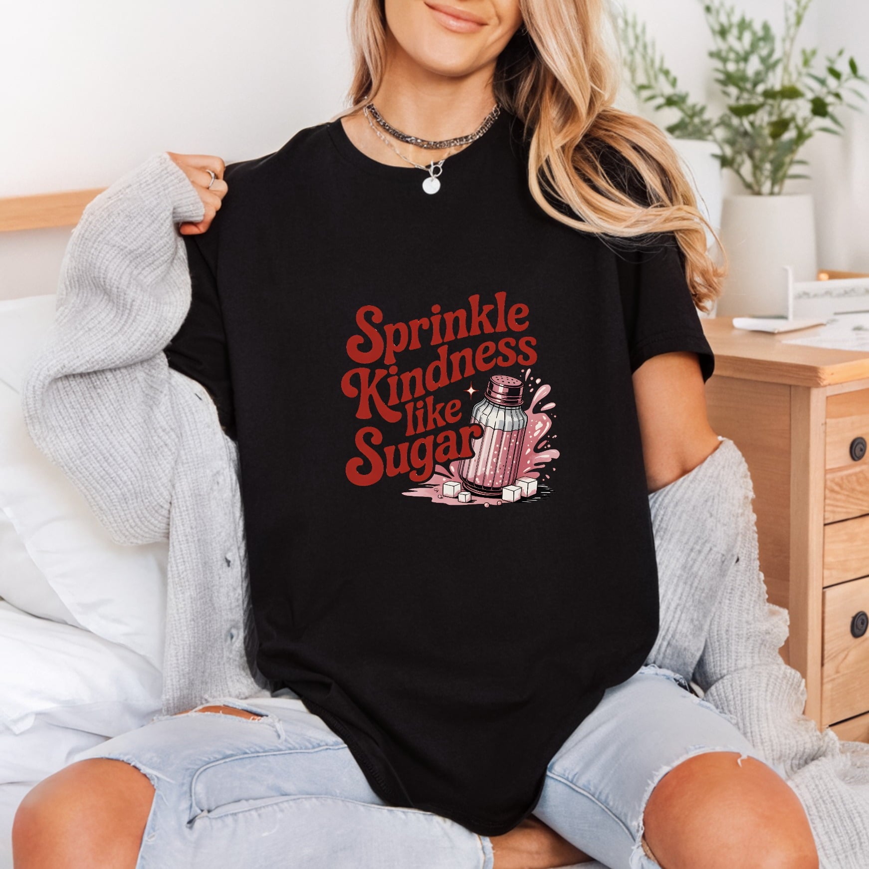 Sprinkle Kindness Like Sugar Retro Ready to Press DTF Transfer for Dtf