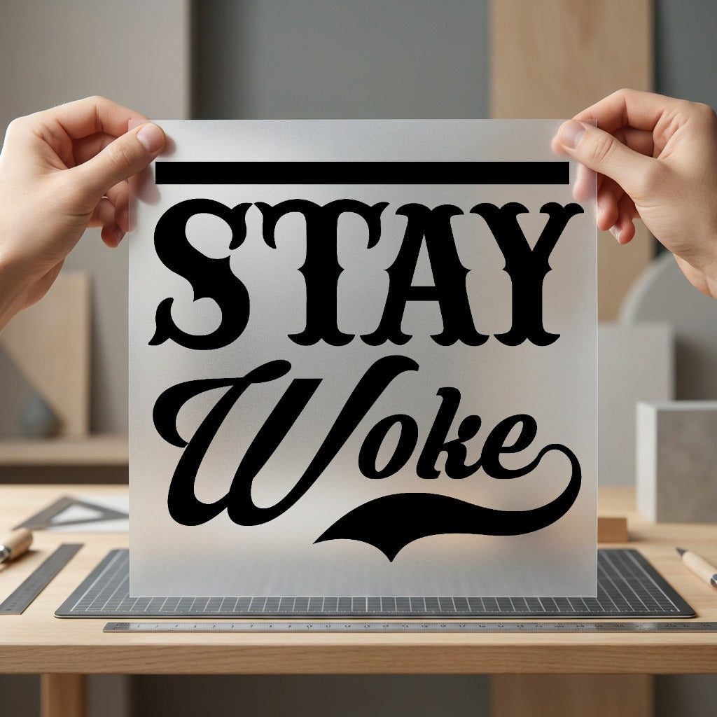 Stay Woke Empowering Diy Usa Freedom Ready to Press DTF Transfer for Dtf