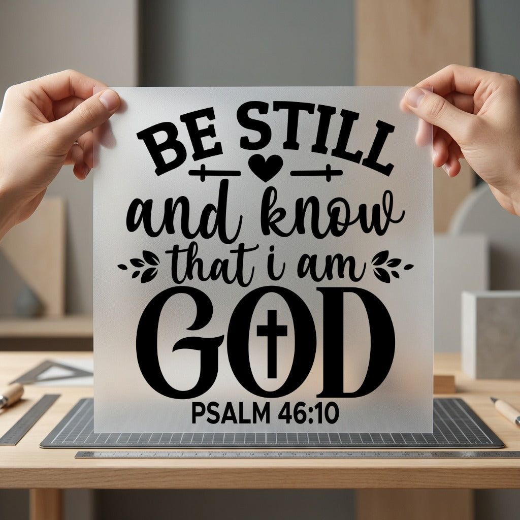 Still Know God Script Christian Faith Ready to Press DTF Transfer for Dtf