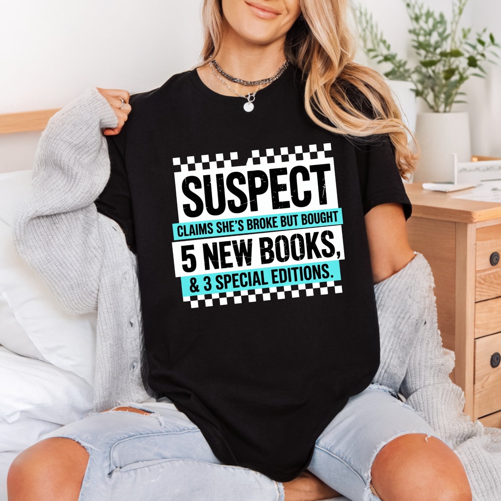 Suspect Claims She Broke Funny Aesthetic Ready to Press DTF Transfer for Dtf