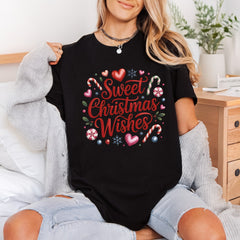 Sweet Christmas Wishes Festive Christmas Ready to Press DTF Transfer for Dtf
