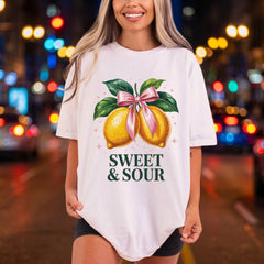 Sweet Sour Lemon Retro Aesthetic Ready to Press DTF Transfer for Dtf