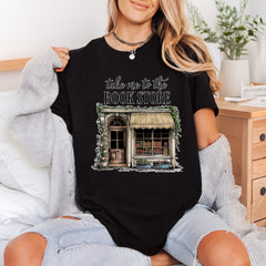 Take Book Store Cozy Vintage Retro Ready to Press DTF Transfer for Dtf