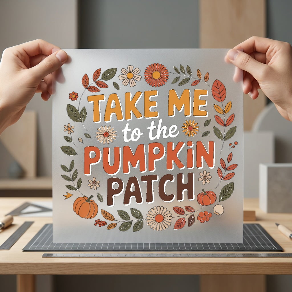 Take Pumpkin Patch Retro Halloween Thanksgiving Ready to Press DTF Transfer for Dtf