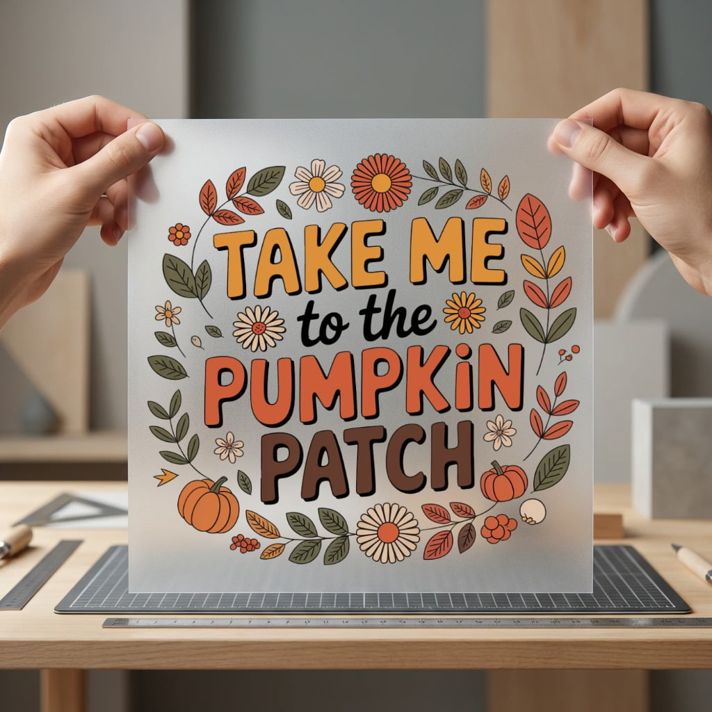 Take Pumpkin Patch Retro Halloween Thanksgiving Ready to Press DTF Transfer for Dtf