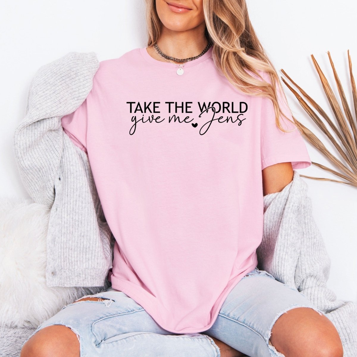 TAKE THE WORLD Give Me Jens | Faithful Devotion Tee - Luckets.com