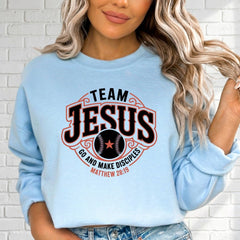 Team Jesus | Bold Faith & Scripture Sweatshirt - Luckets.com