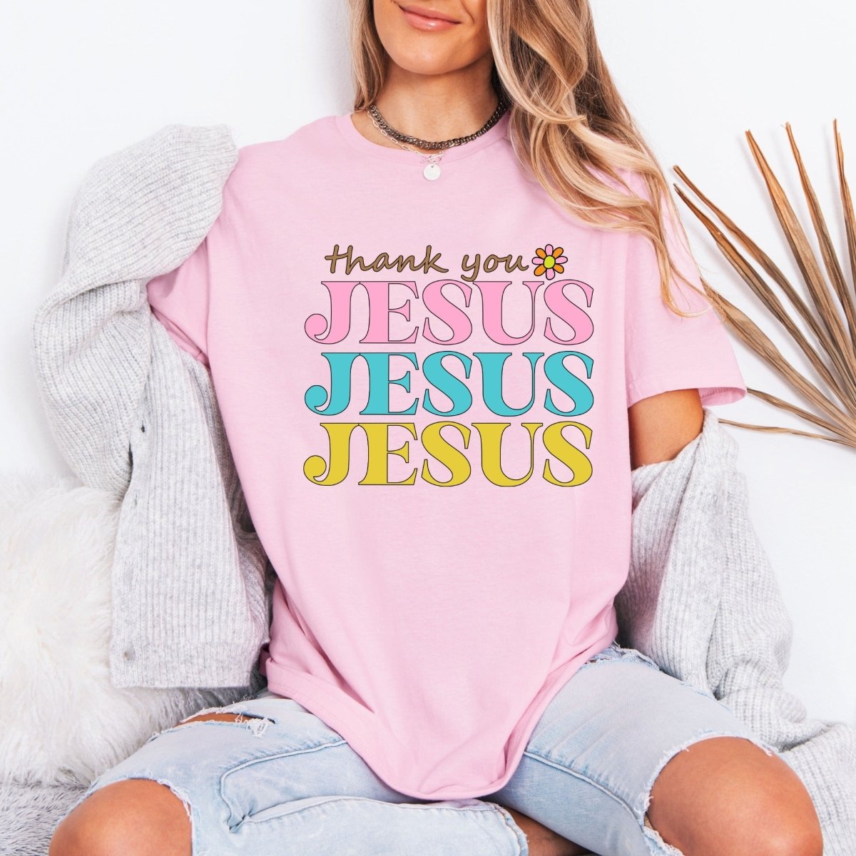 Thank You Jesus | Grateful Faith Tee - Luckets.com
