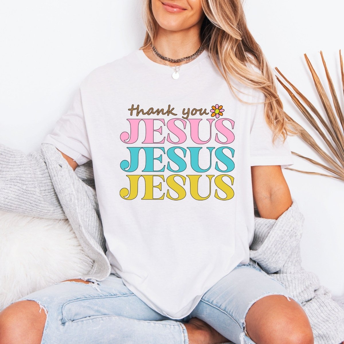 Thank You Jesus | Grateful Faith Tee - Luckets.com