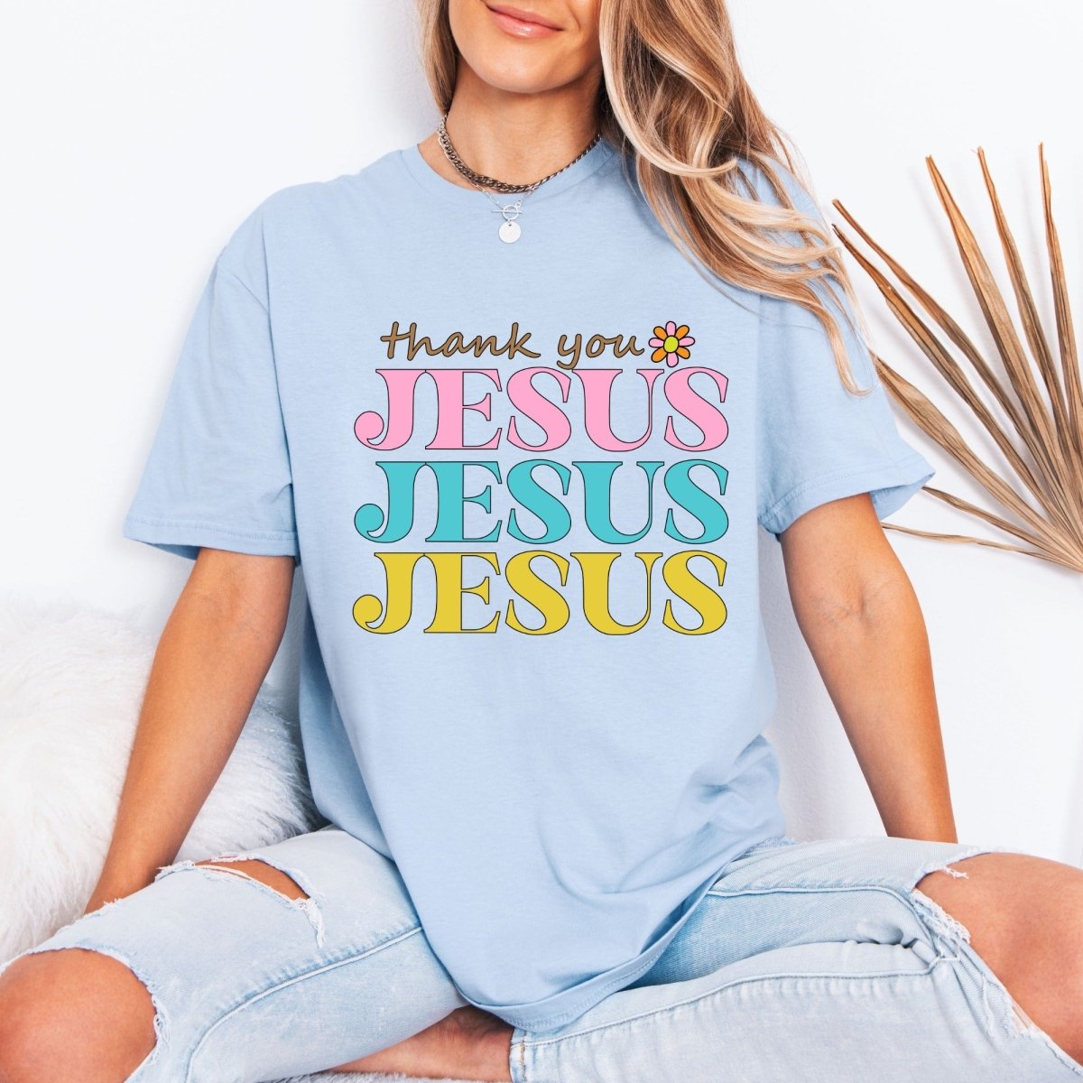 Thank You Jesus | Grateful Faith Tee - Luckets.com