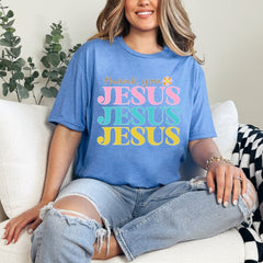 Thank You Jesus | Grateful Faith Tee - Luckets.com