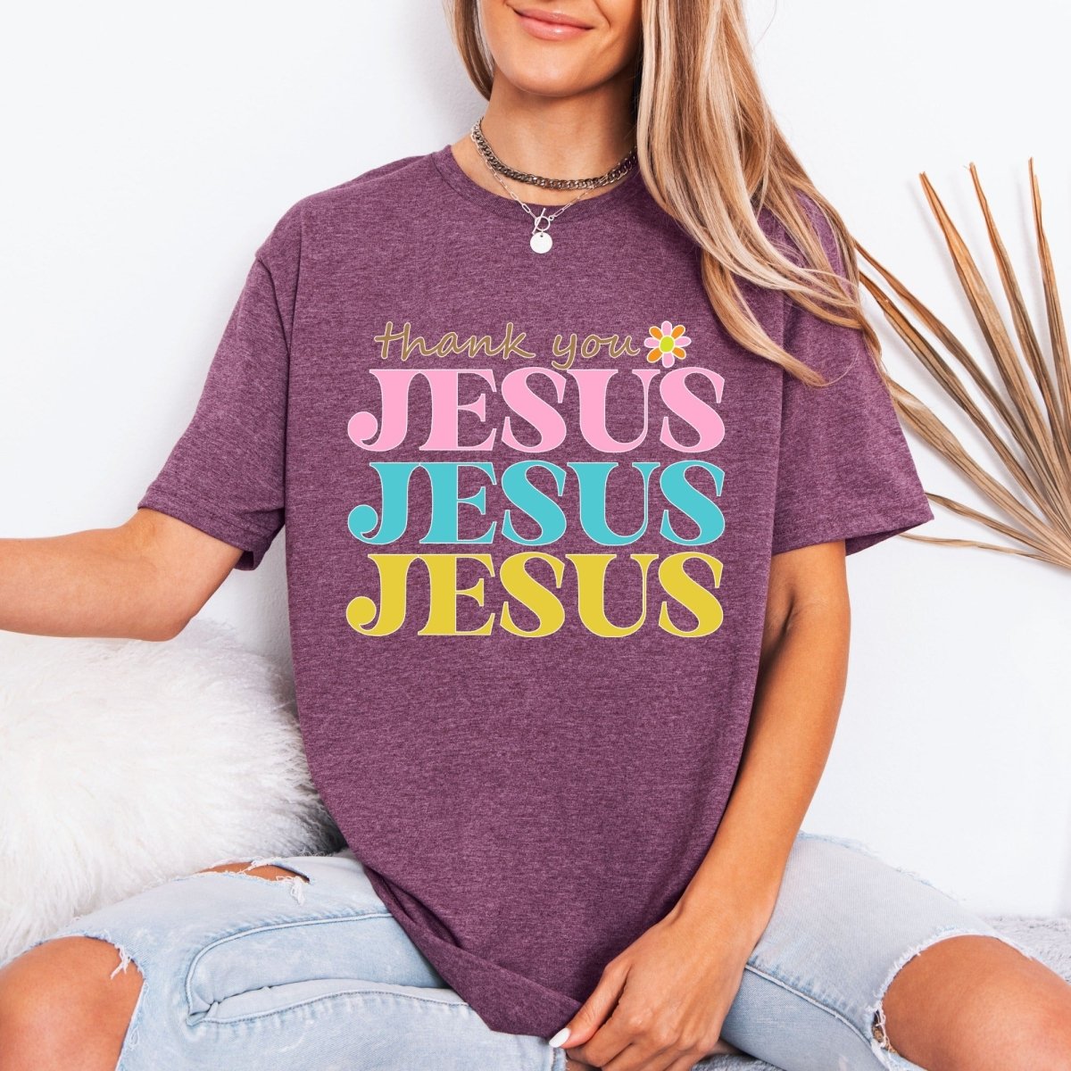 Thank You Jesus | Grateful Faith Tee - Luckets.com