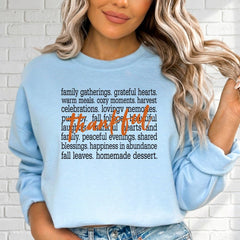 Thankful Hearts | Gratitude & Blessings Sweatshirt - Luckets.com