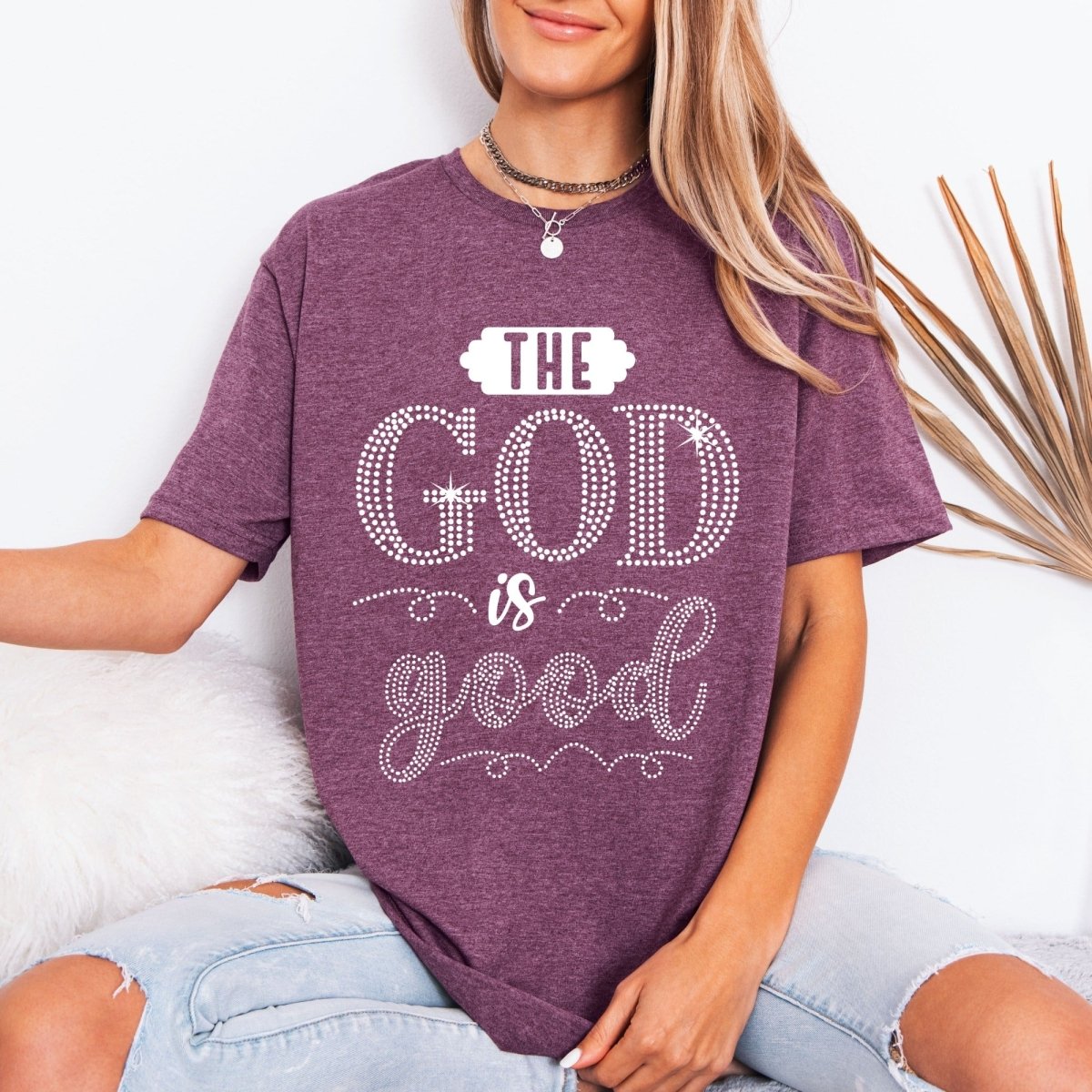 The God is Good | Blessed Affirmation Tee - Luckets.com