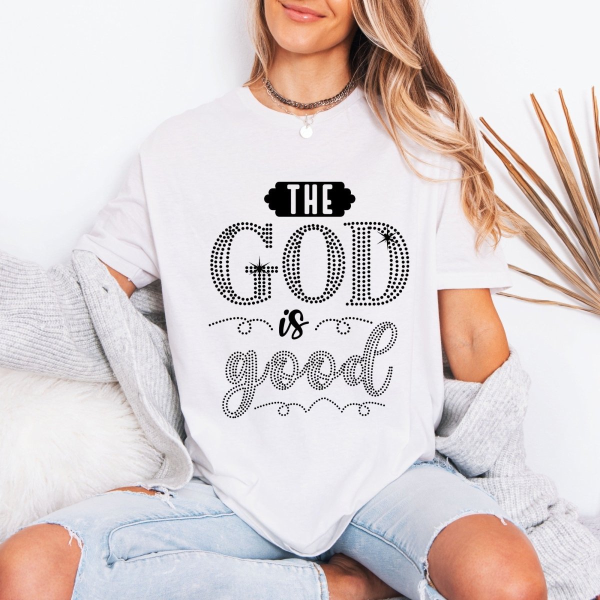 The God is Good | Blessed Affirmation Tee - Luckets.com