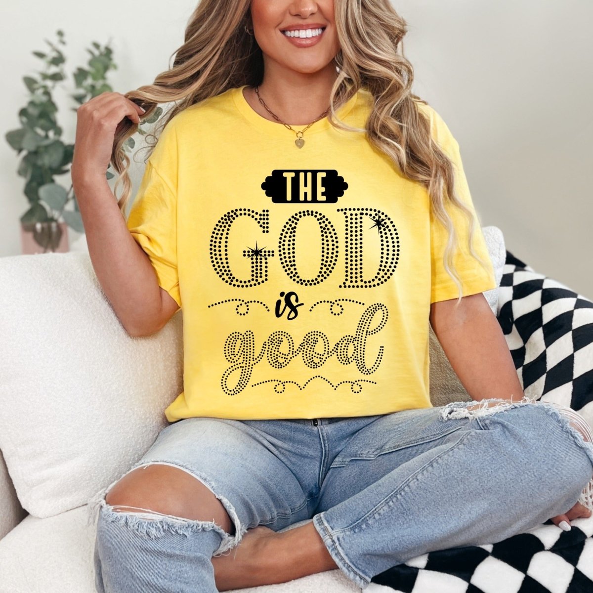 The God is Good | Blessed Affirmation Tee - Luckets.com