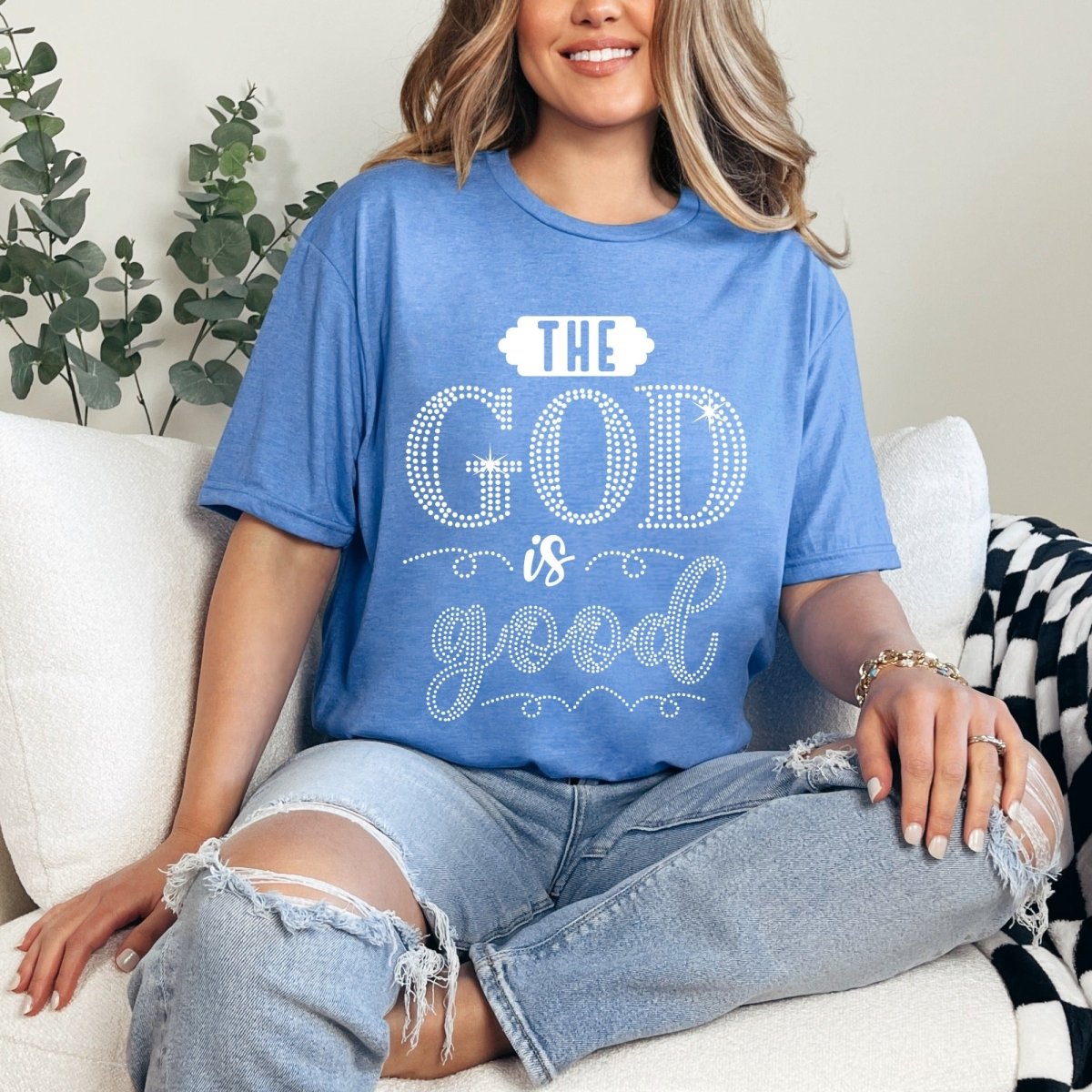 The God is Good | Blessed Affirmation Tee - Luckets.com