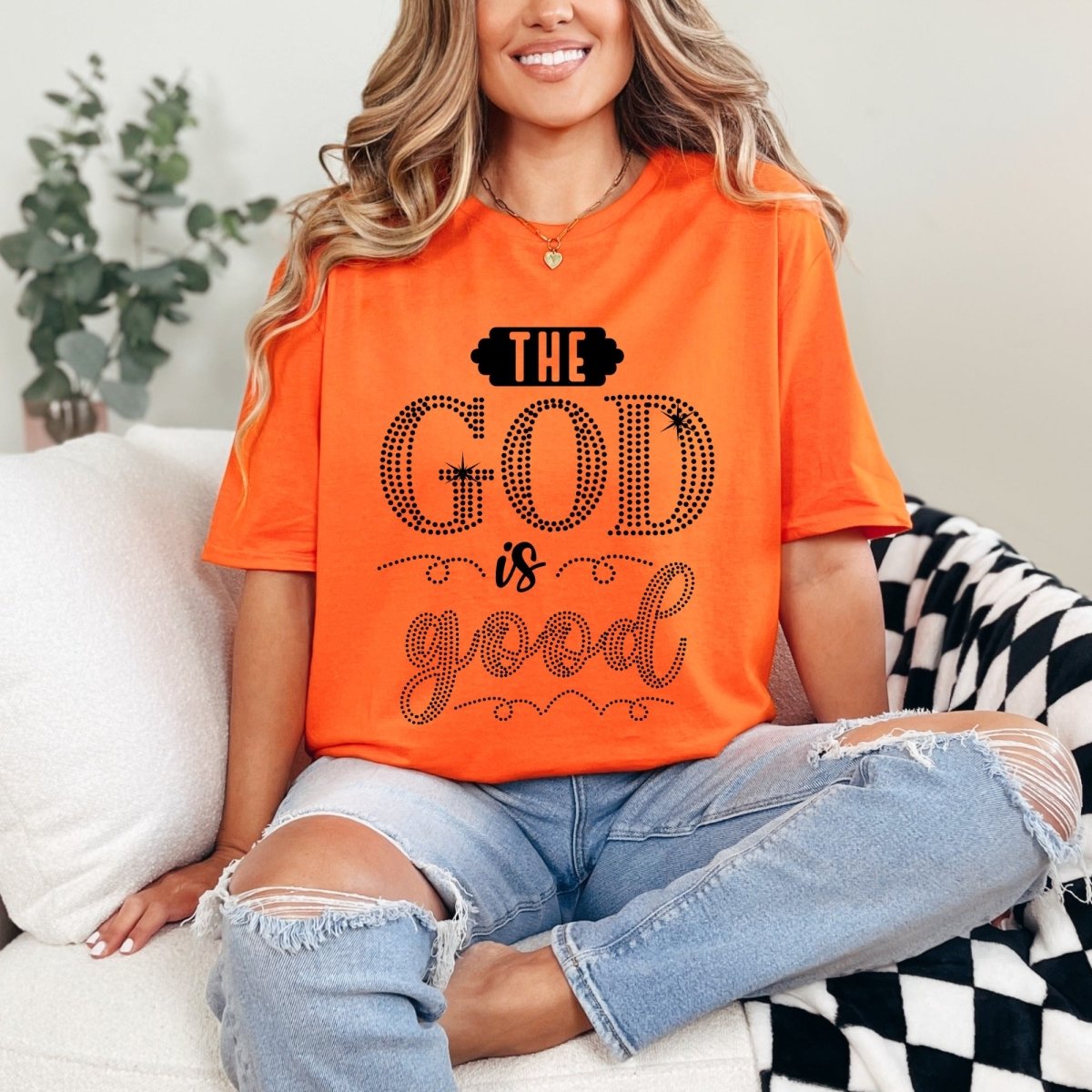 The God is Good | Blessed Affirmation Tee - Luckets.com