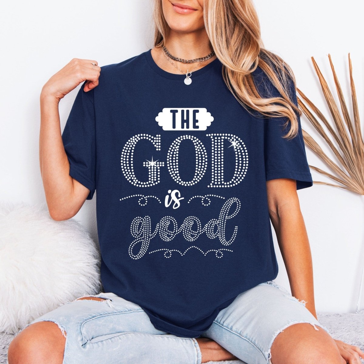 The God is Good | Blessed Affirmation Tee - Luckets.com