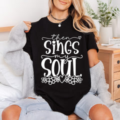 Then Sings Soul Christian Christian Faith Ready to Press DTF Transfer for Dtf
