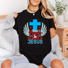 There Power Blood Jesus Christian Faith Ready to Press DTF Transfer for Dtf