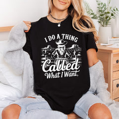 Thing Called What Want Usa Vintage Ready to Press DTF Transfer for Dtf