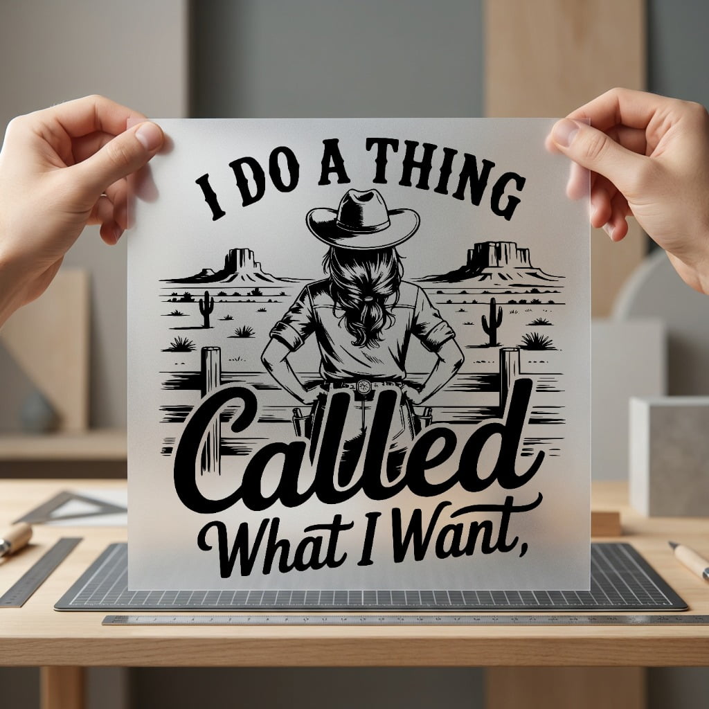 Thing Called What Want Usa Vintage Ready to Press DTF Transfer for Dtf