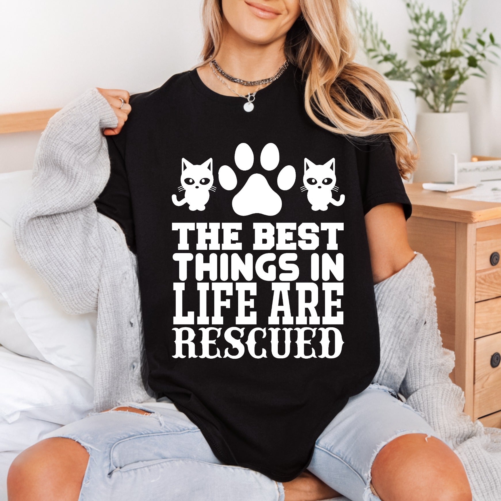 Things Life Rescued Pet Pet Ready to Press DTF Transfer for Dtf