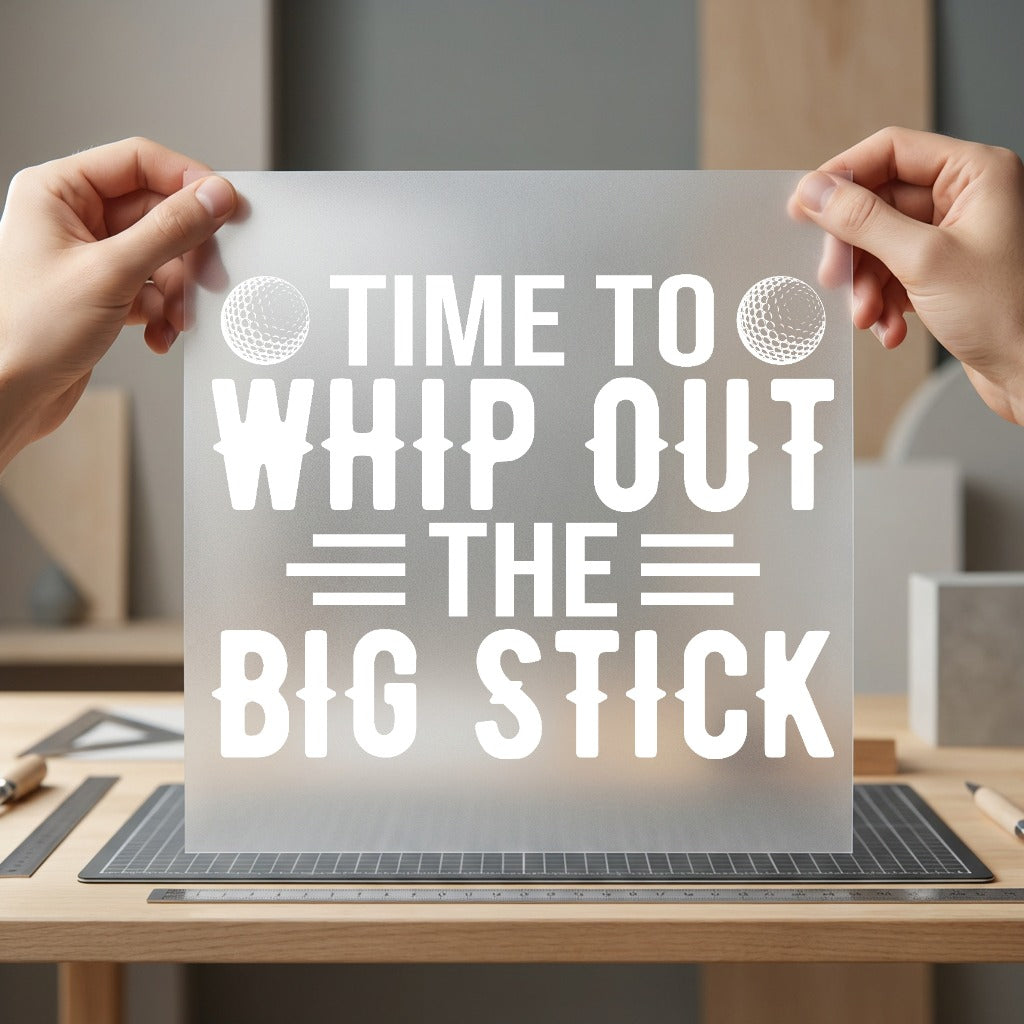 Time Whip Out Big Dad Funny Ready to Press DTF Transfer for Dtf