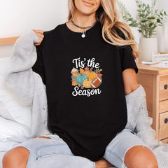 Tis Season Fall Autumn Halloween Thanksgiving Ready to Press DTF Transfer for Dtf