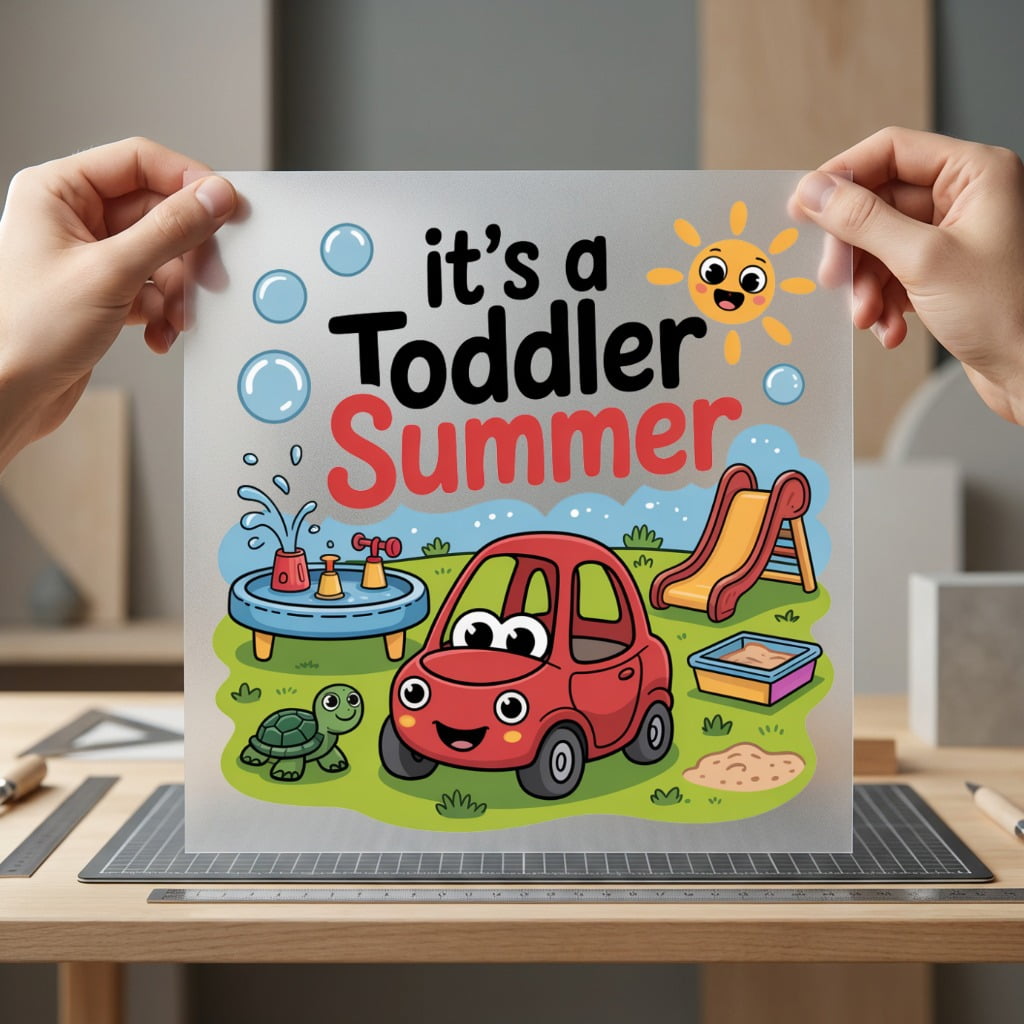Toddler Summer Kids Fun Summer Funny Ready to Press DTF Transfer for Dtf