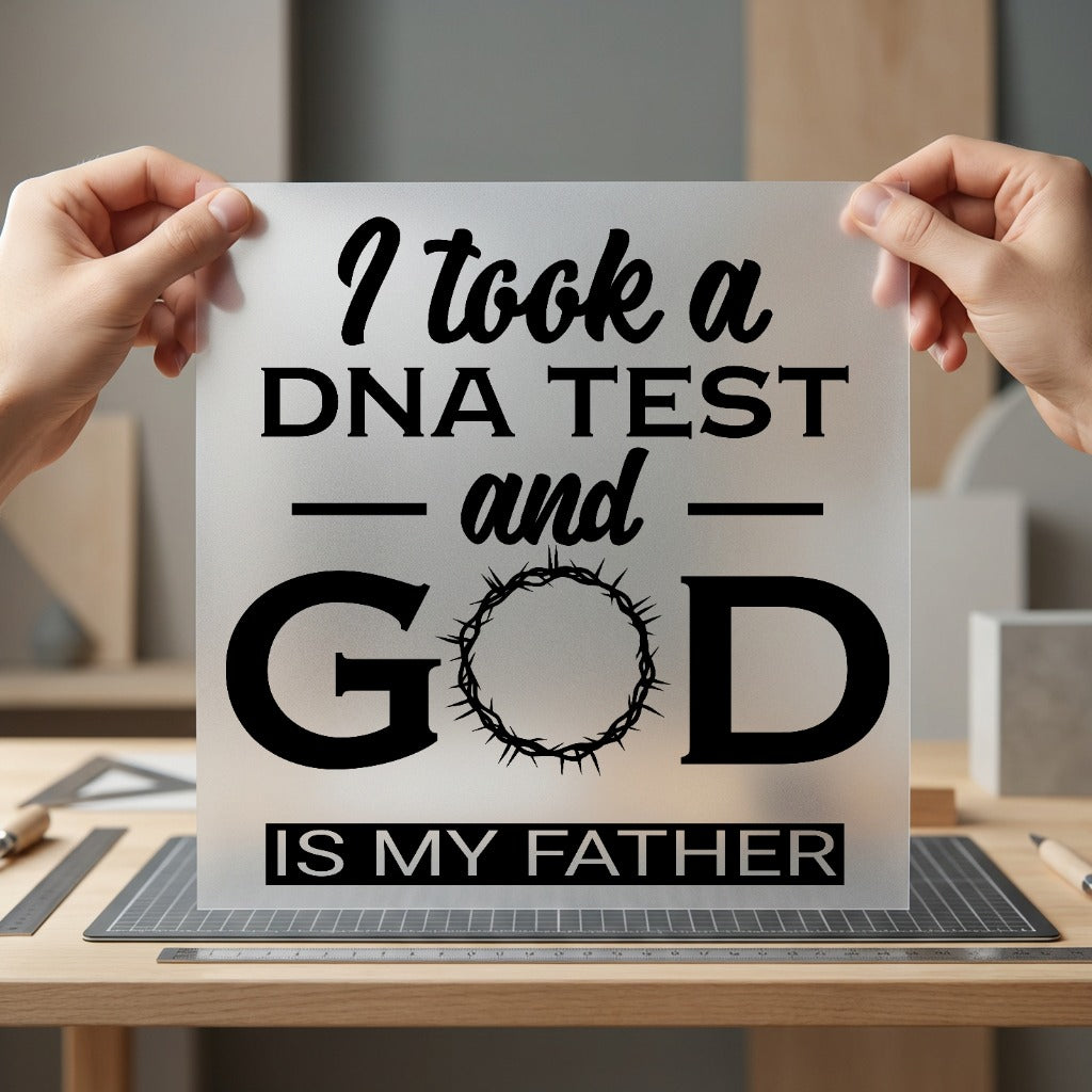 Took Dna Test God Christian Faith Ready to Press DTF Transfer for Dtf