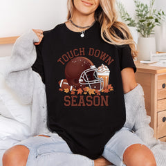 Touchdown Season Football Fall Thanksgiving Fall Ready to Press DTF Transfer for Dtf