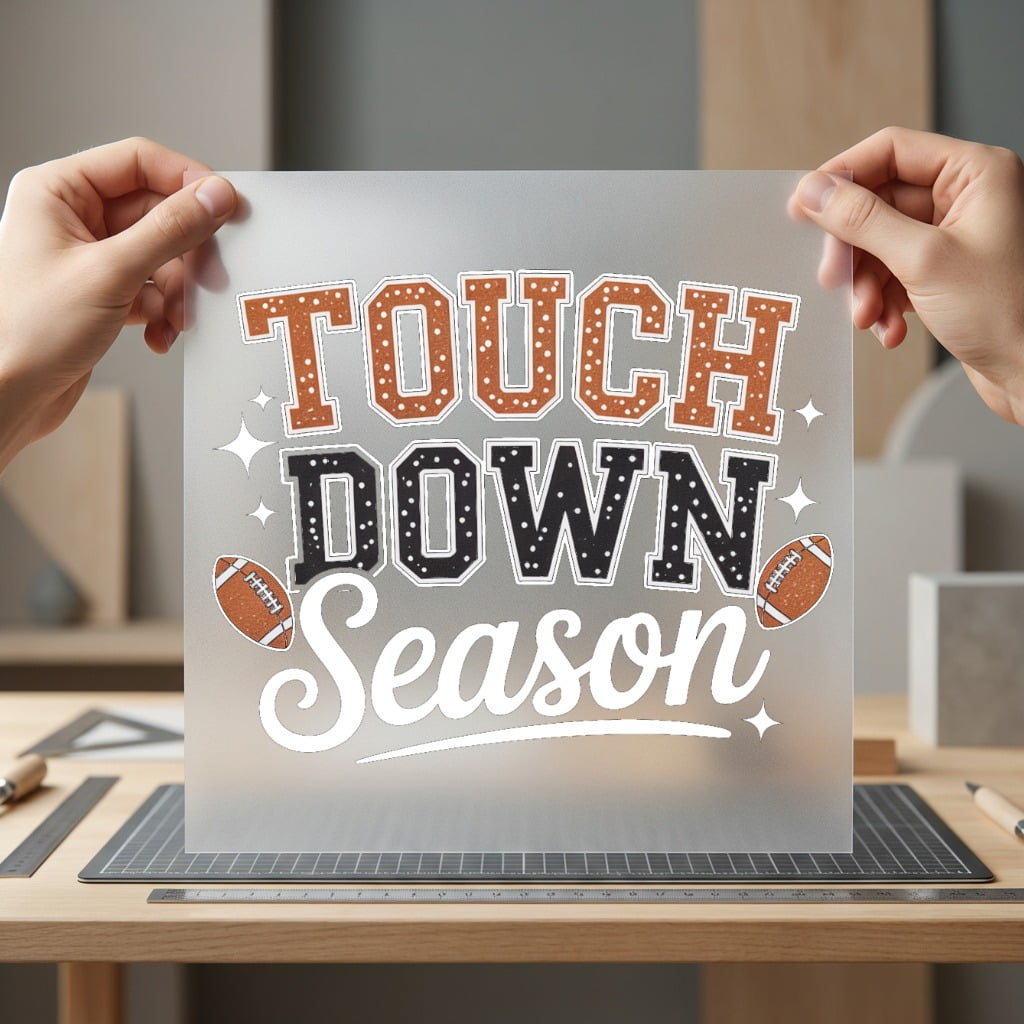 Touchdown Season Football Game Mom Dad Ready to Press DTF Transfer for Dtf